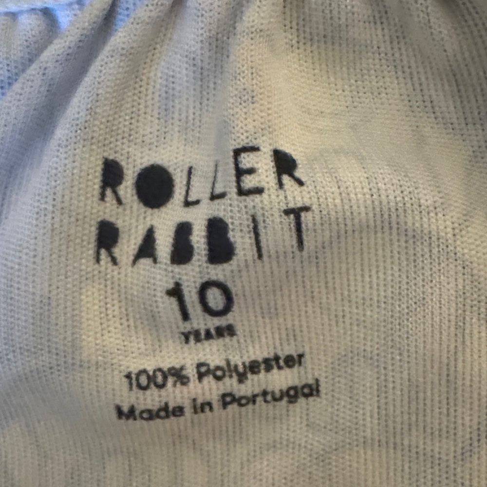Roller Rabbit Elephant Patterned Pajamas. - Picture 2 of 2